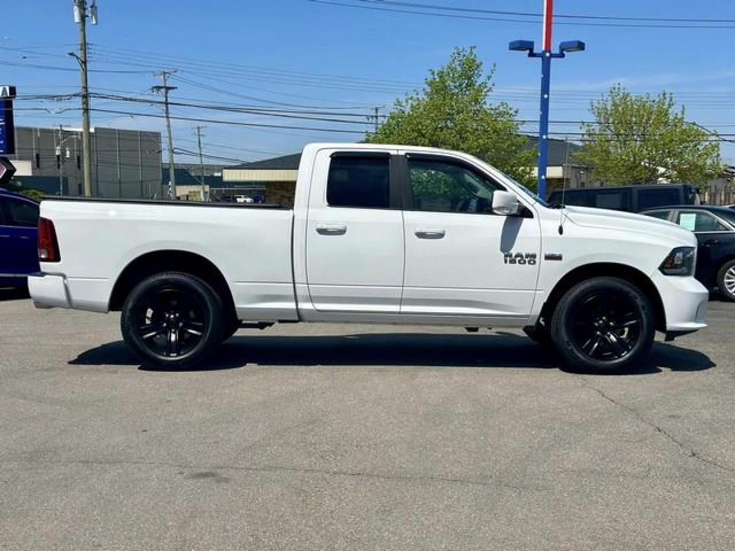 2014 WHITE RAM 1500 (1C6RR7HT9ES) with an V8,5.7L(345 CID),OHV engine, located at 14600 Frazho Road, Warren, MI, 48089, (586) 776-3400, 42.485996, -82.974220 - Photo#7