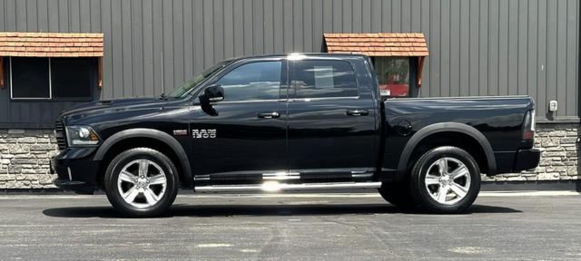 2014 BLACK RAM 1500 (1C6RR7MT1ES) with an V8,5.7L(345 CID),OHV engine, AUTOMATIC transmission, located at 14600 Frazho Road, Warren, MI, 48089, (586) 776-3400, 42.485996, -82.974220 - Photo#6