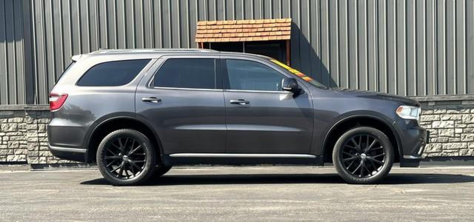 2016 GRAY DODGE DURANGO (1C4RDJDG7GC) with an V6,3.6L(220 CID),DOHC engine, AUTOMATIC transmission, located at 14600 Frazho Road, Warren, MI, 48089, (586) 776-3400, 42.485996, -82.974220 - Photo#5