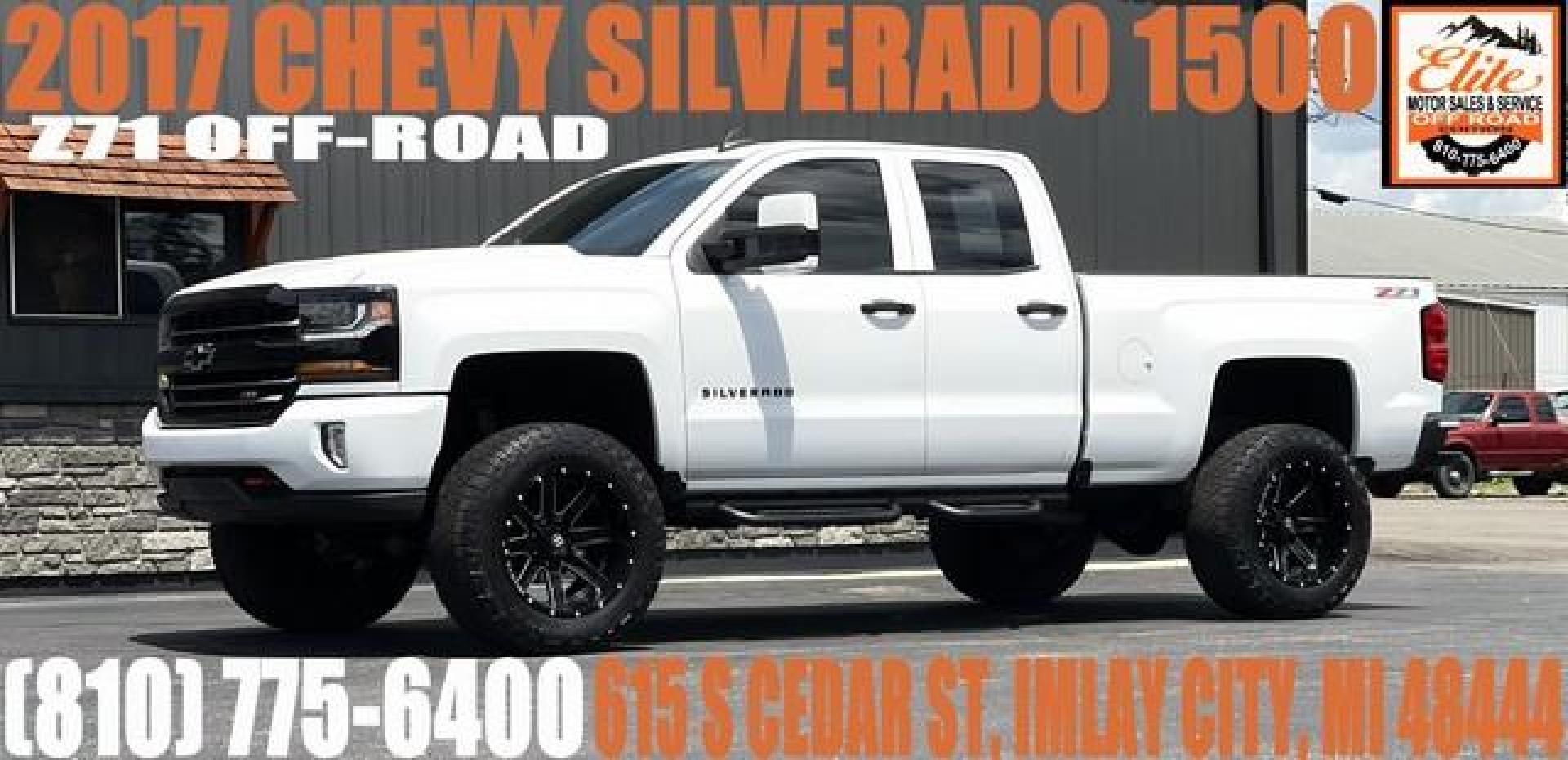 2017 WHITE CHEVROLET SILVERADO 1500 (1GCVKREC8HZ) with an V8,5.3L(325 CID),OHV engine, AUTOMATIC transmission, located at 14600 Frazho Road, Warren, MI, 48089, (586) 776-3400, 42.485996, -82.974220 - Photo#0