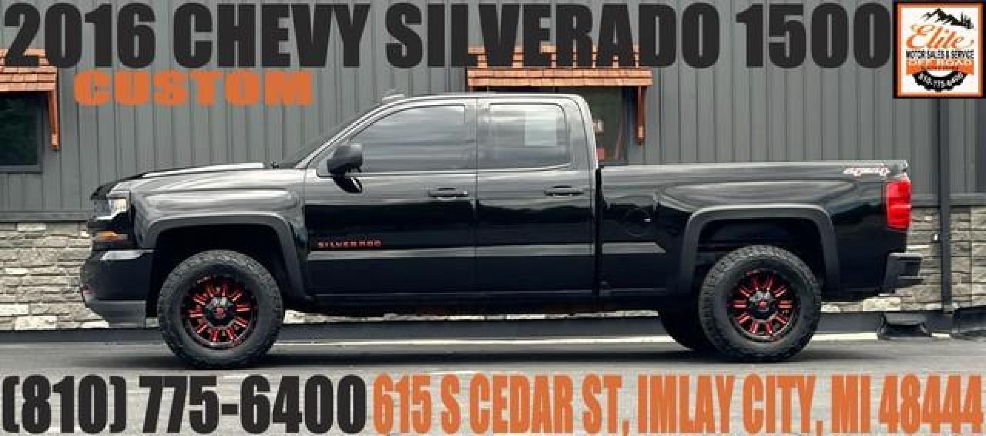 2016 BLACK CHEVROLET SILVERADO 1500 (1GCVKPEC9GZ) with an V8,5.3L(325 CID),OHV engine, AUTOMATIC transmission, located at 14600 Frazho Road, Warren, MI, 48089, (586) 776-3400, 42.485996, -82.974220 - Photo#0