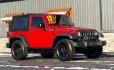 2017 RED JEEP WRANGLER (1C4AJWAG0HL) with an V6,3.6L(220 CID),DOHC engine, MANUAL transmission, located at 14600 Frazho Road, Warren, MI, 48089, (586) 776-3400, 42.485996, -82.974220 - Photo#1