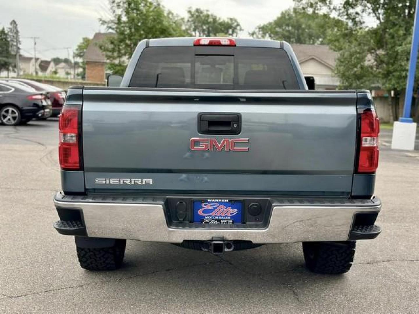 2014 BLUE GMC SIERRA 1500 (1GTV2TEC7EZ) with an V8,5.3L(325 CID),OHV engine, AUTOMATIC transmission, located at 14600 Frazho Road, Warren, MI, 48089, (586) 776-3400, 42.485996, -82.974220 - Photo#5