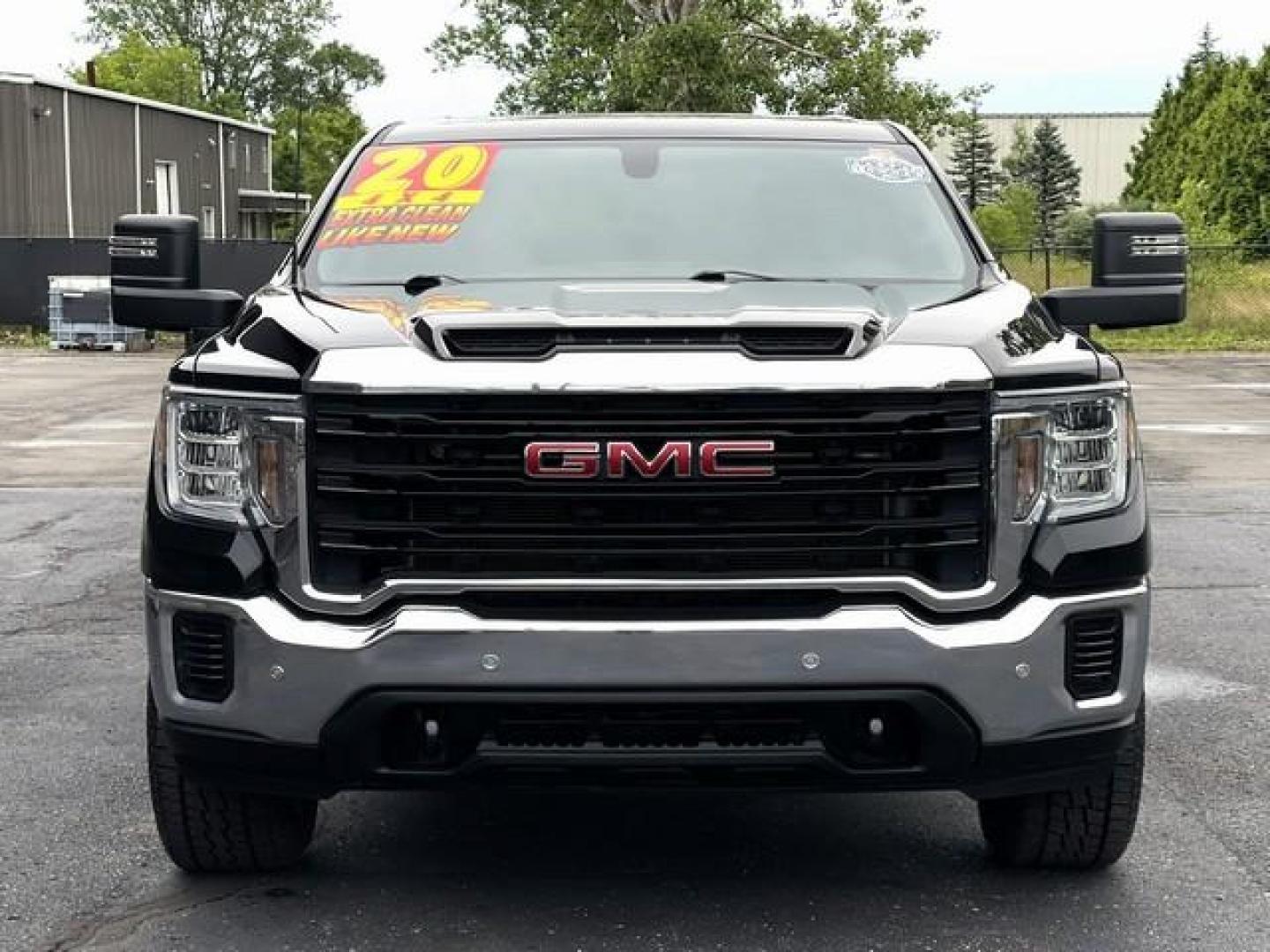 2020 BLACK GMC SIERRA 3500 HD (1GT49SE79LF) with an V8,6.6L(401 CID), engine, AUTOMATIC transmission, located at 14600 Frazho Road, Warren, MI, 48089, (586) 776-3400, 42.485996, -82.974220 - Photo#2