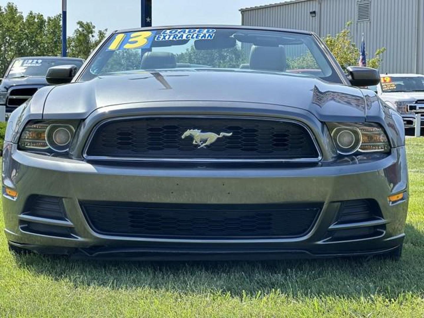 2013 STERLING GRAY METALLIC FORD MUSTANG (1ZVBP8EM3D5) with an V6,3.7L(227 CID),DOHC engine, AUTOMATIC transmission, located at 14600 Frazho Road, Warren, MI, 48089, (586) 776-3400, 42.485996, -82.974220 - Photo#1