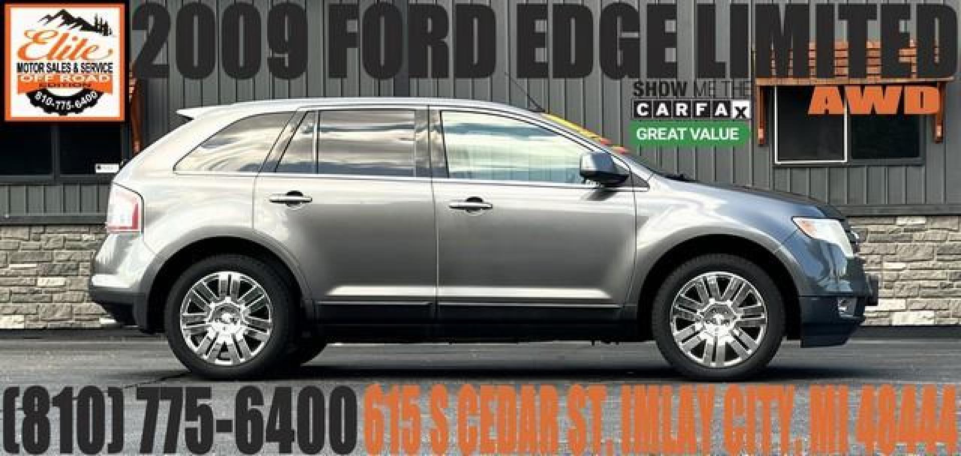 2009 GREY FORD EDGE (2FMDK49C79B) with an V6,3.5L(213 CID),DOHC engine, AUTOMATIC transmission, located at 14600 Frazho Road, Warren, MI, 48089, (586) 776-3400, 42.485996, -82.974220 - Photo#0