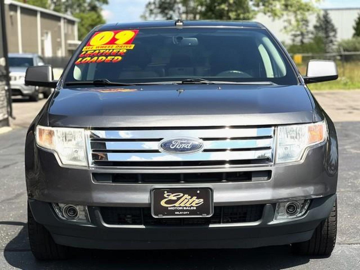 2009 GREY FORD EDGE (2FMDK49C79B) with an V6,3.5L(213 CID),DOHC engine, AUTOMATIC transmission, located at 14600 Frazho Road, Warren, MI, 48089, (586) 776-3400, 42.485996, -82.974220 - Photo#3