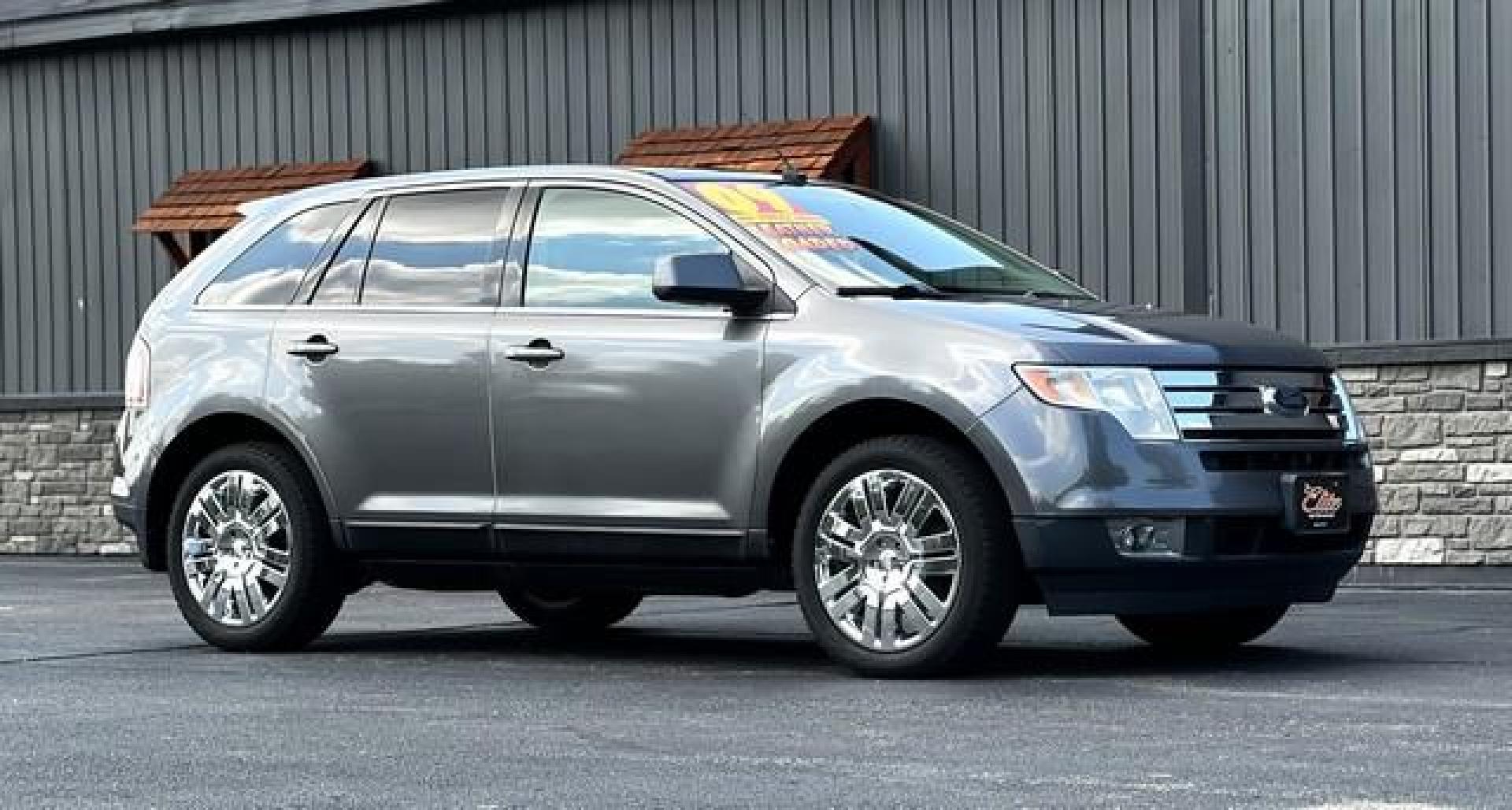 2009 GREY FORD EDGE (2FMDK49C79B) with an V6,3.5L(213 CID),DOHC engine, AUTOMATIC transmission, located at 14600 Frazho Road, Warren, MI, 48089, (586) 776-3400, 42.485996, -82.974220 - Photo#4