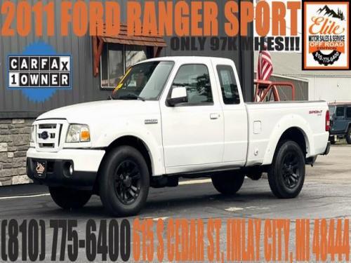 2011 FORD RANGER 4 DOOR EXTENDED CAB PICKUP