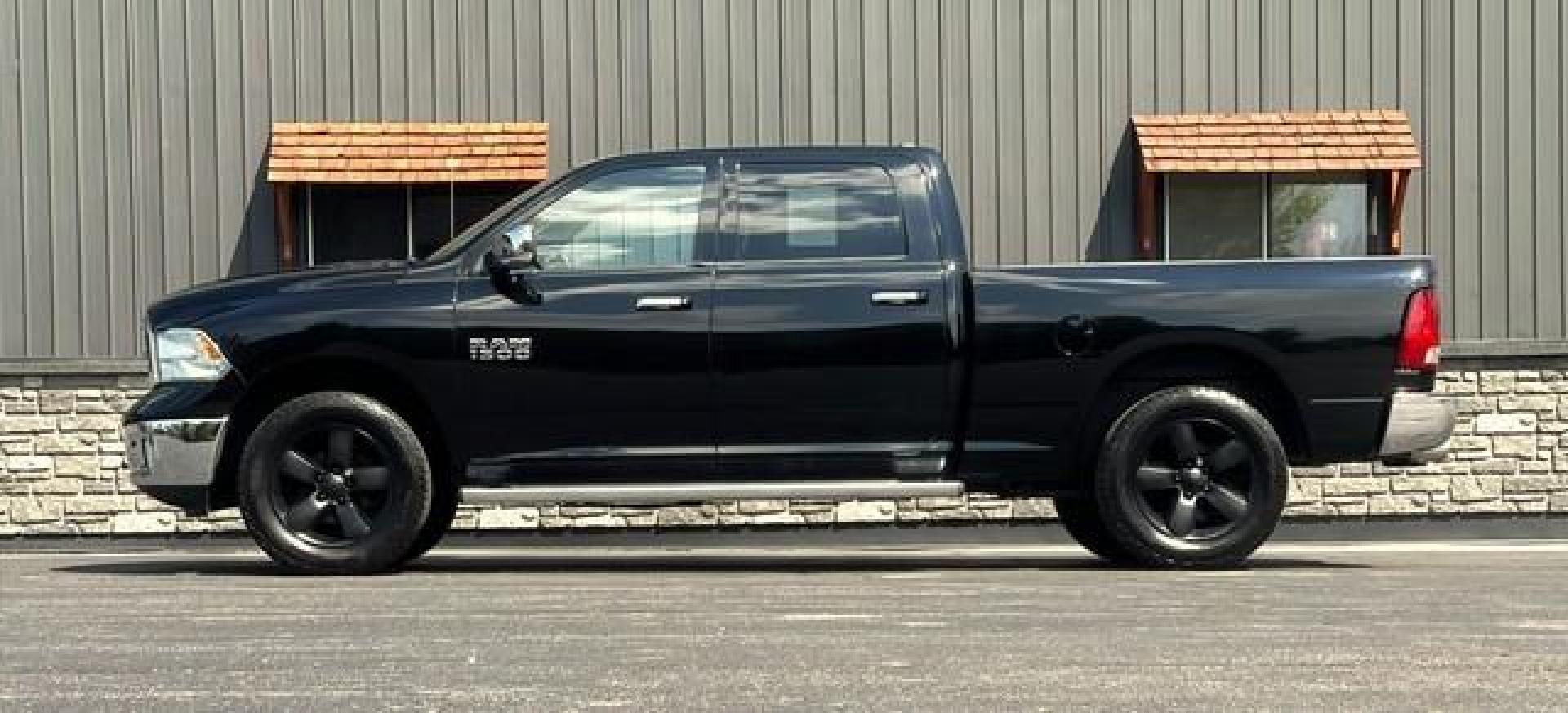 2014 BLACK RAM 1500 (1C6RR7TT9ES) with an V8,5.7L(345 CID),OHV engine, AUTOMATIC transmission, located at 14600 Frazho Road, Warren, MI, 48089, (586) 776-3400, 42.485996, -82.974220 - Photo#1