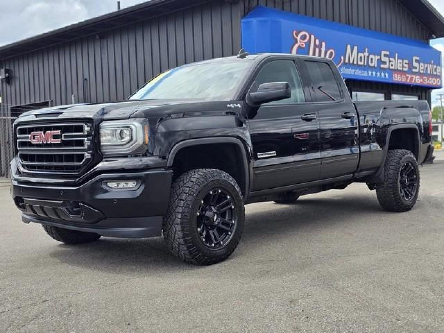 2018 BLACK GMC SIERRA 1500 (1GTV2LEC7JZ) with an V8,5.3L(325 CID),OHV engine, AUTOMATIC transmission, located at 14600 Frazho Road, Warren, MI, 48089, (586) 776-3400, 42.485996, -82.974220 - Photo#0