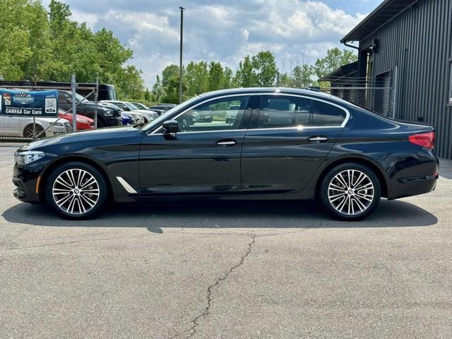 2018 BLACK BMW 530I XDRIVE (WBAJA7C58JW) with an L4,2.0L(122 CID),DOHC engine, AUTOMATIC transmission, located at 14600 Frazho Road, Warren, MI, 48089, (586) 776-3400, 42.485996, -82.974220 - Photo#7