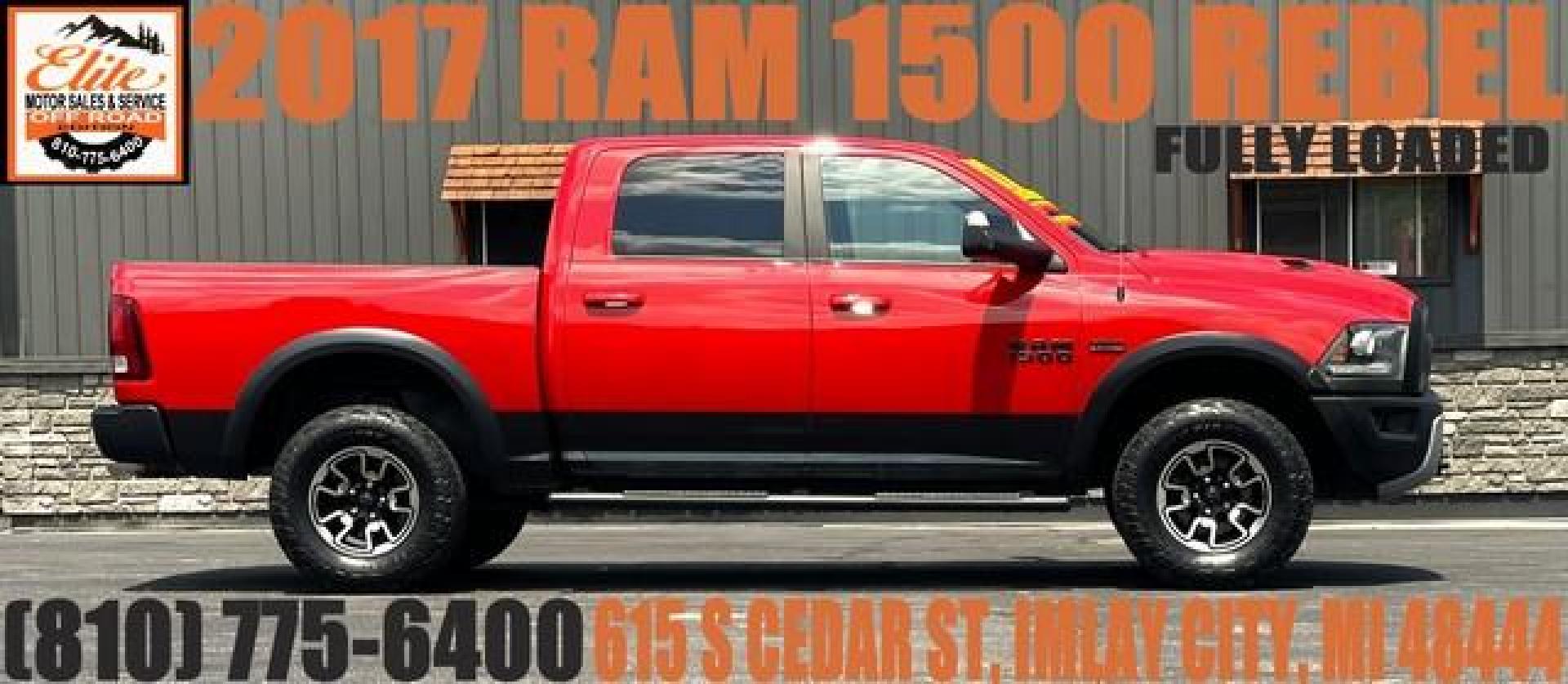 2017 RED RAM 1500 (1C6RR7YT9HS) with an V8,5.7L(345 CID),OHV engine, AUTOMATIC transmission, located at 14600 Frazho Road, Warren, MI, 48089, (586) 776-3400, 42.485996, -82.974220 - Photo#0