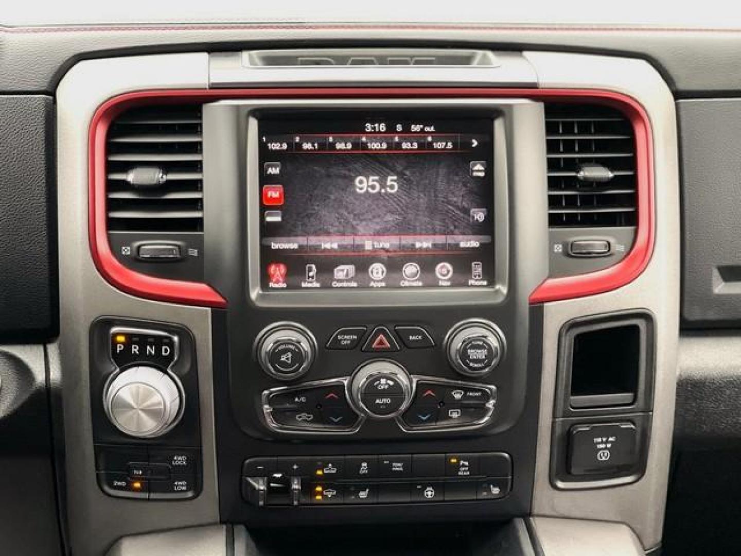 2017 RED RAM 1500 (1C6RR7YT9HS) with an V8,5.7L(345 CID),OHV engine, AUTOMATIC transmission, located at 14600 Frazho Road, Warren, MI, 48089, (586) 776-3400, 42.485996, -82.974220 - Photo#12