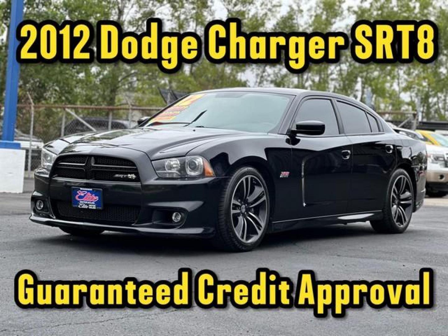 2012 BLACK DODGE CHARGER (2C3CDXGJ0CH) with an V8,6.4L(392 CID),OHV engine, AUTOMATIC transmission, located at 14600 Frazho Road, Warren, MI, 48089, (586) 776-3400, 42.485996, -82.974220 - Photo#0