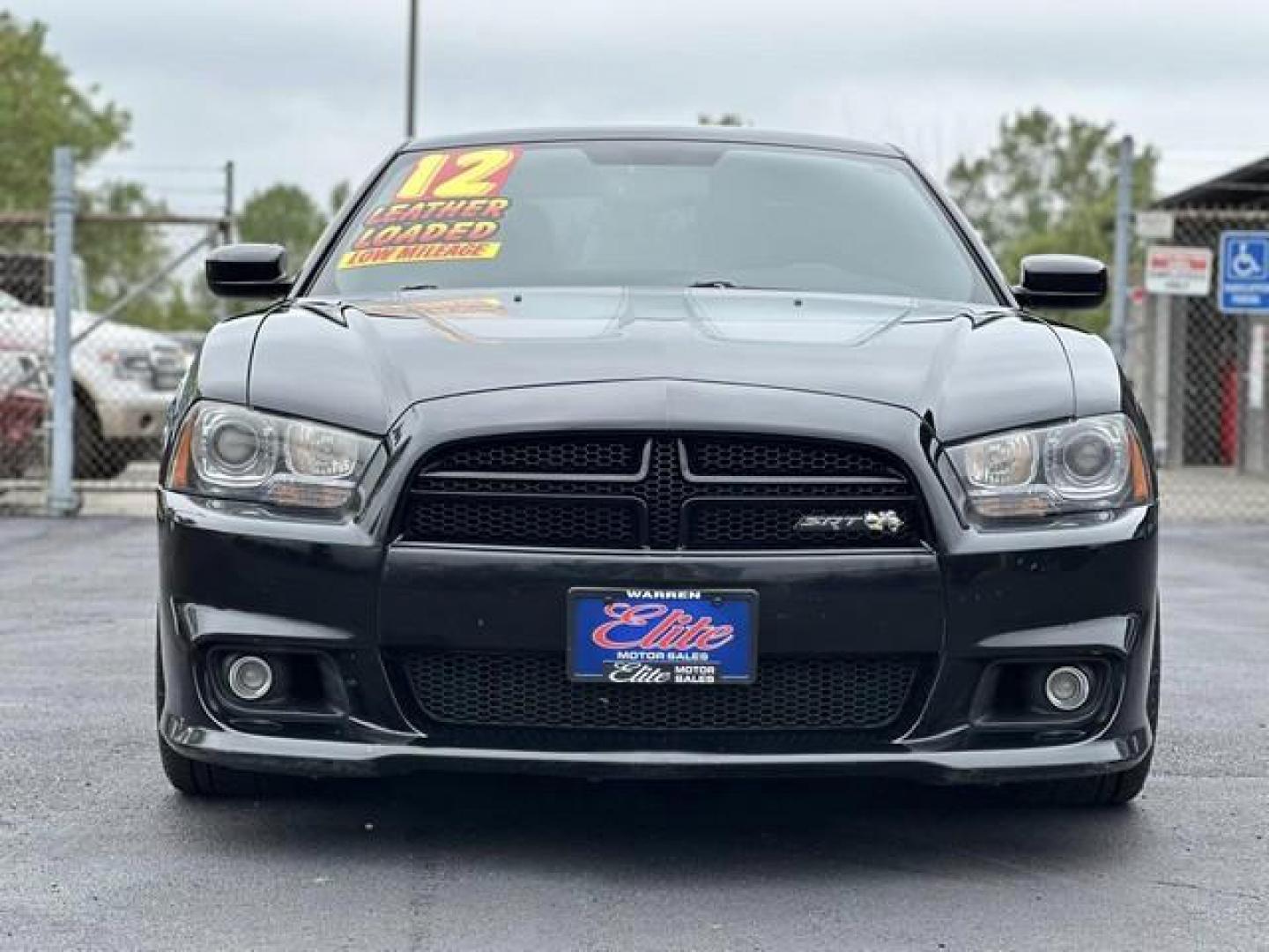 2012 BLACK DODGE CHARGER (2C3CDXGJ0CH) with an V8,6.4L(392 CID),OHV engine, AUTOMATIC transmission, located at 14600 Frazho Road, Warren, MI, 48089, (586) 776-3400, 42.485996, -82.974220 - Photo#1