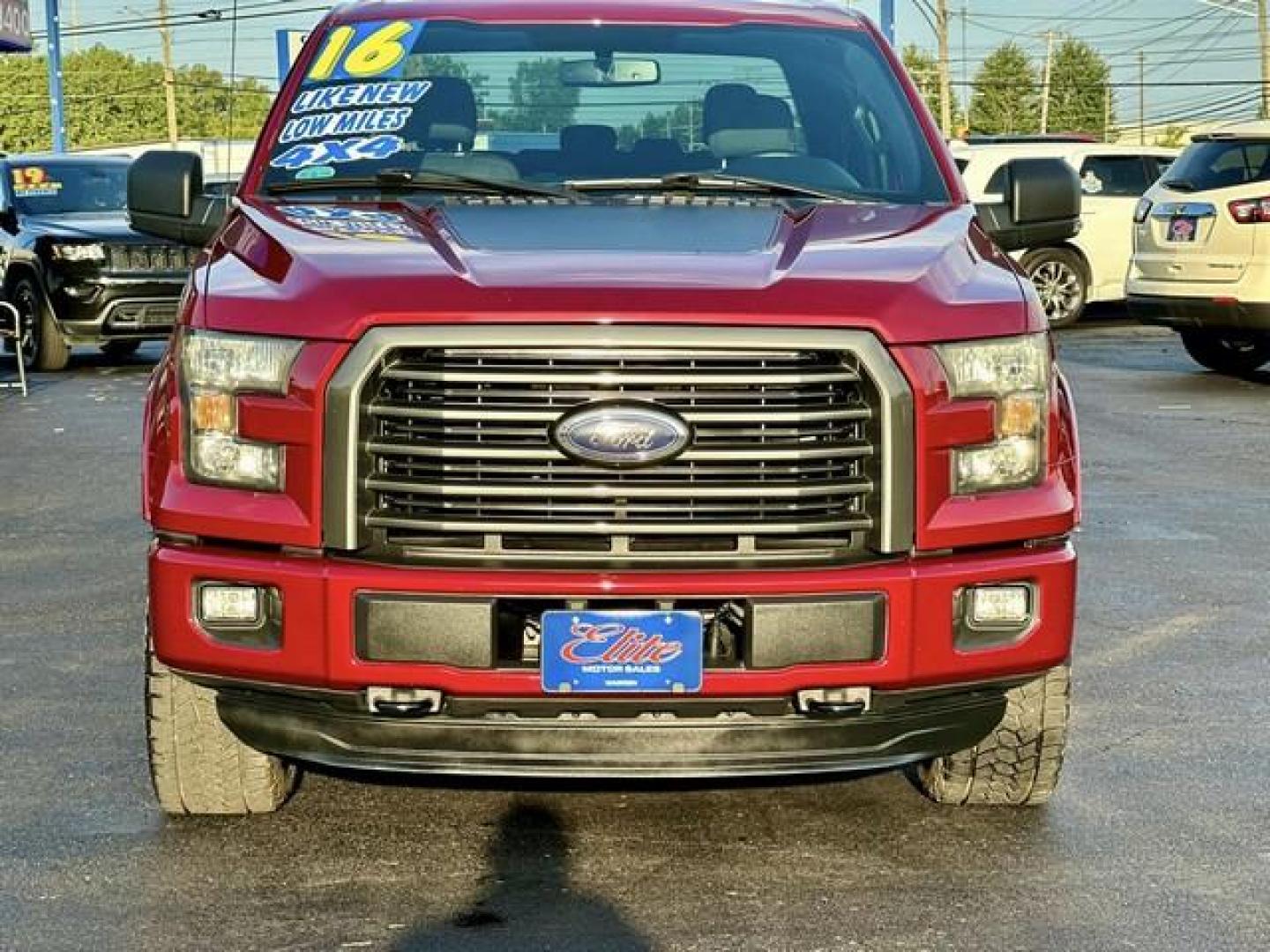 2016 RED FORD F-150 (1FTEW1EF9GF) with an V8,5.0L(302 CID),DOHC engine, AUTOMATIC transmission, located at 14600 Frazho Road, Warren, MI, 48089, (586) 776-3400, 42.485996, -82.974220 - Photo#1