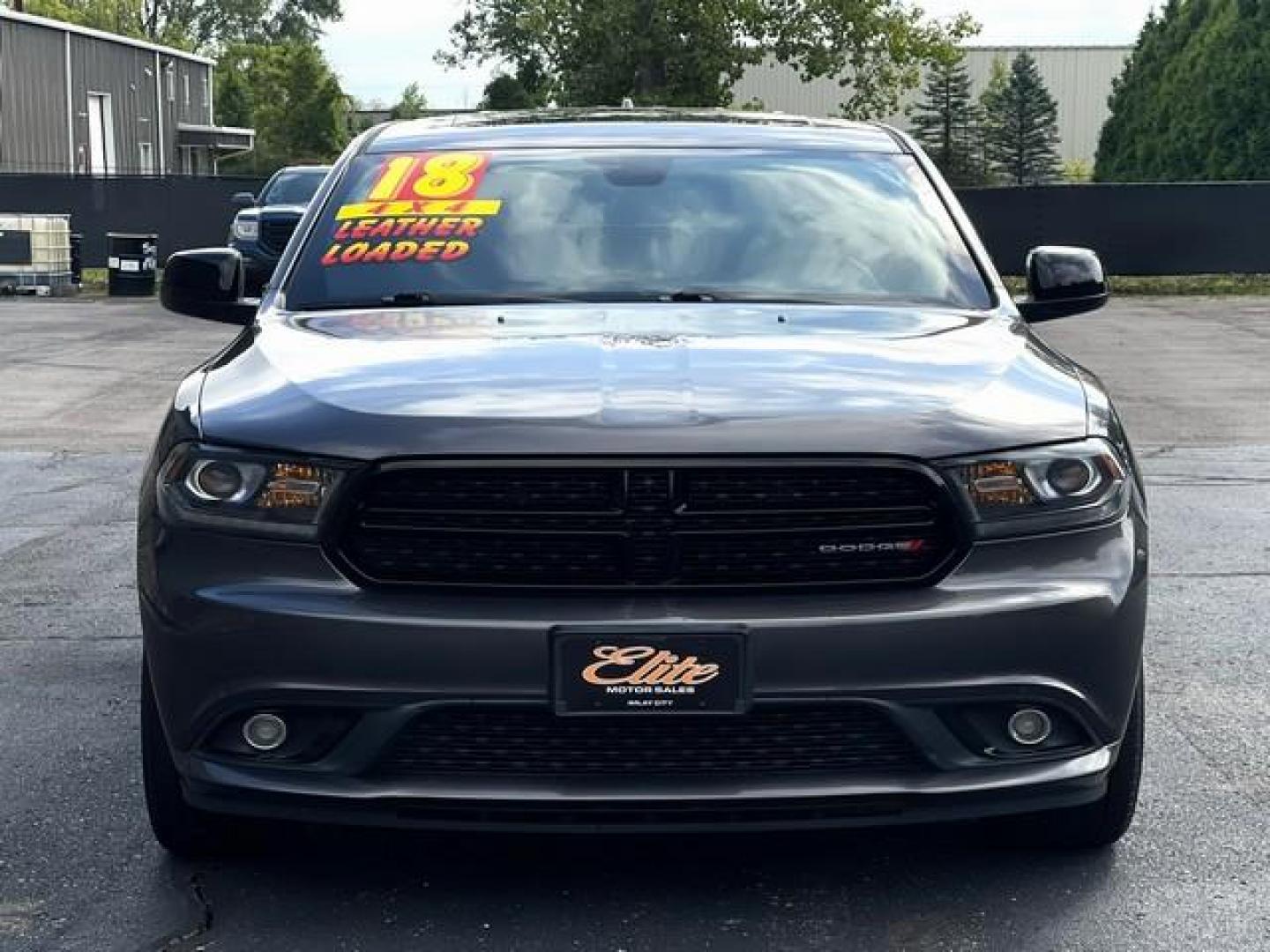 2018 GREY DODGE DURANGO (1C4RDJAG2JC) with an V6,3.6L(220 CID),DOHC engine, AUTOMATIC transmission, located at 14600 Frazho Road, Warren, MI, 48089, (586) 776-3400, 42.485996, -82.974220 - Photo#3