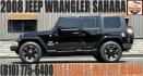 2008 BLACK JEEP WRANGLER (1J4GA59198L) with an V6,3.8L(231 CID),OHV engine, AUTOMATIC transmission, located at 14600 Frazho Road, Warren, MI, 48089, (586) 776-3400, 42.485996, -82.974220 - Photo#0