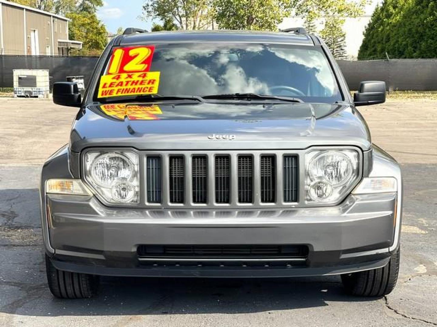 2012 GREY JEEP LIBERTY (1C4PJMAK1CW) with an V6,3.7L(226 CID),SOHC engine, AUTOMATIC transmission, located at 14600 Frazho Road, Warren, MI, 48089, (586) 776-3400, 42.485996, -82.974220 - Photo#3