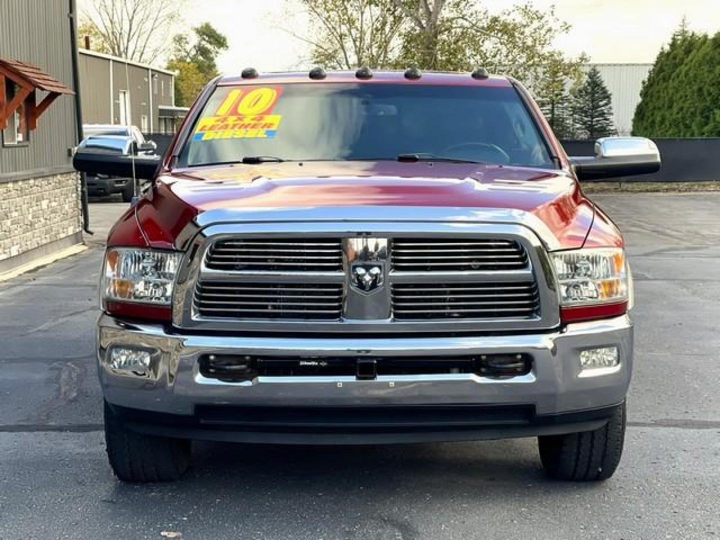 2010 RED DODGE RAM 2500 (3D7UT2CL1AG) with an L6,6.7L(408 CID),OHV engine, AUTOMATIC transmission, located at 14600 Frazho Road, Warren, MI, 48089, (586) 776-3400, 42.485996, -82.974220 - Photo#1