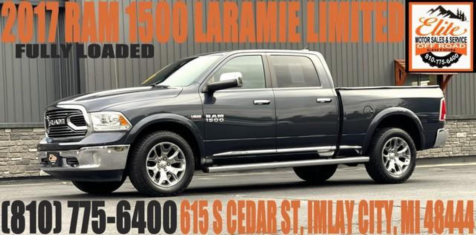 2017 GREY RAM 1500 (1C6RR7WT2HS) with an V8,5.7L(345 CID),OHV engine, AUTOMATIC transmission, located at 14600 Frazho Road, Warren, MI, 48089, (586) 776-3400, 42.485996, -82.974220 - Photo#0