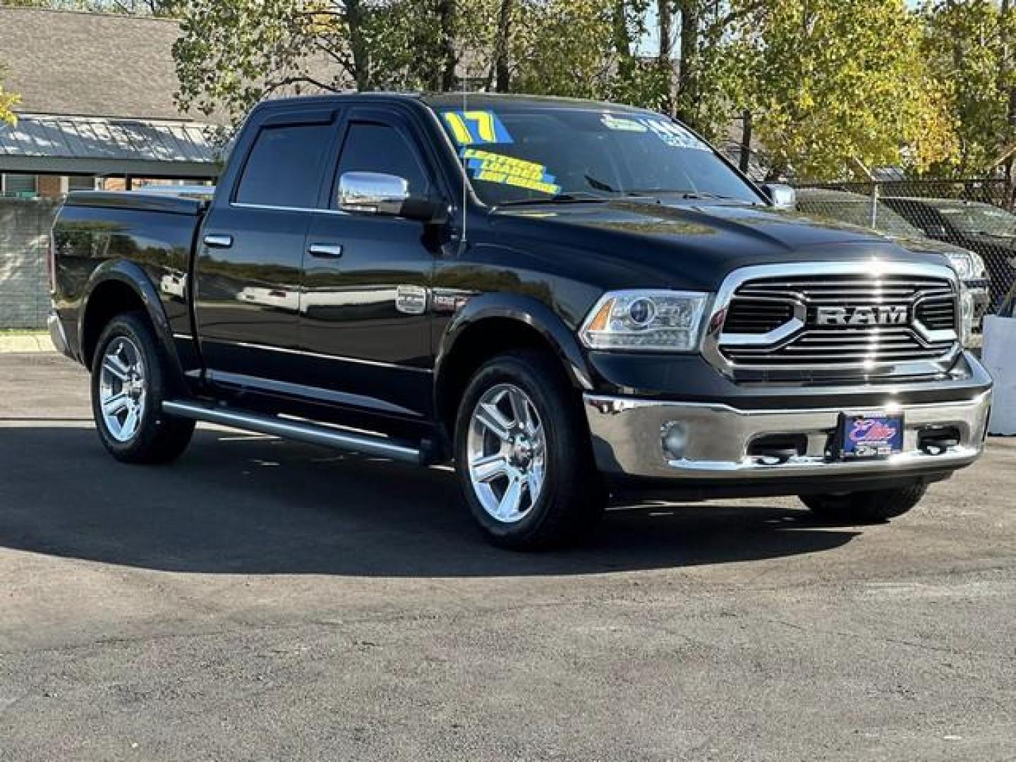 2017 BLACK RAM 1500 (1C6RR7PT4HS) with an V8,5.7L(345 CID),OHV engine, AUTOMATIC transmission, located at 14600 Frazho Road, Warren, MI, 48089, (586) 776-3400, 42.485996, -82.974220 - Photo#2