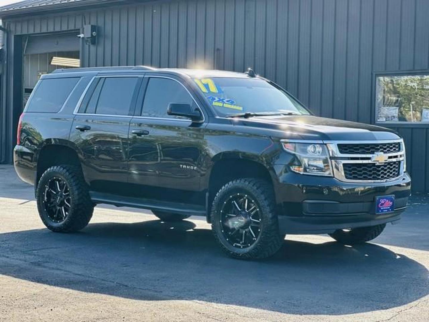 2017 BLACK CHEVROLET TAHOE (1GNSKAKC8HR) with an V8,5.3L(325 CID),OHV engine, AUTOMATIC transmission, located at 14600 Frazho Road, Warren, MI, 48089, (586) 776-3400, 42.485996, -82.974220 - Photo#2