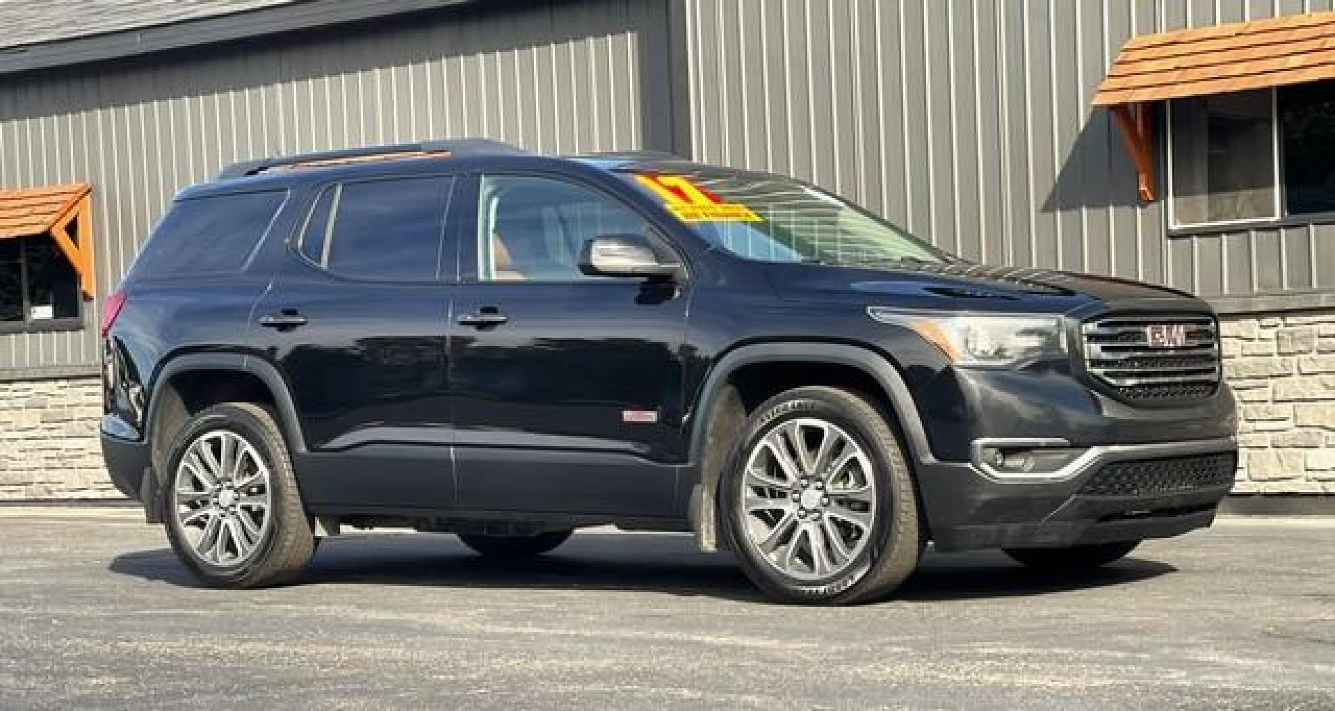 2017 BLACK GMC ACADIA (1GKKNVLS0HZ) with an V6,3.6L(222 CID),DOHC engine, AUTOMATIC transmission, located at 14600 Frazho Road, Warren, MI, 48089, (586) 776-3400, 42.485996, -82.974220 - Photo#2