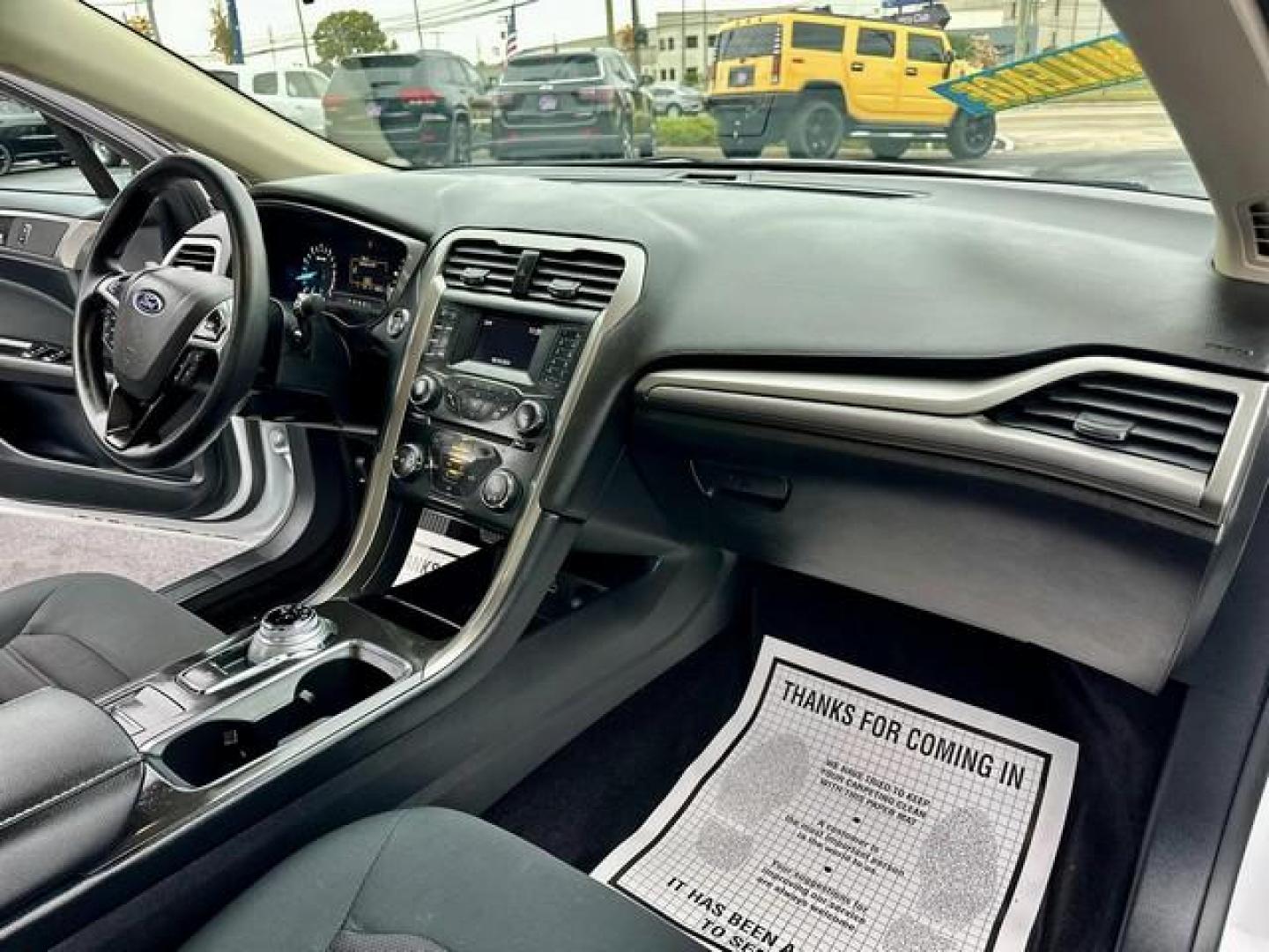 2017 WHITE FORD FUSION (3FA6P0H76HR) with an L4,2.5L(152 CID),DOHC engine, AUTOMATIC transmission, located at 14600 Frazho Road, Warren, MI, 48089, (586) 776-3400, 42.485996, -82.974220 - Photo#13