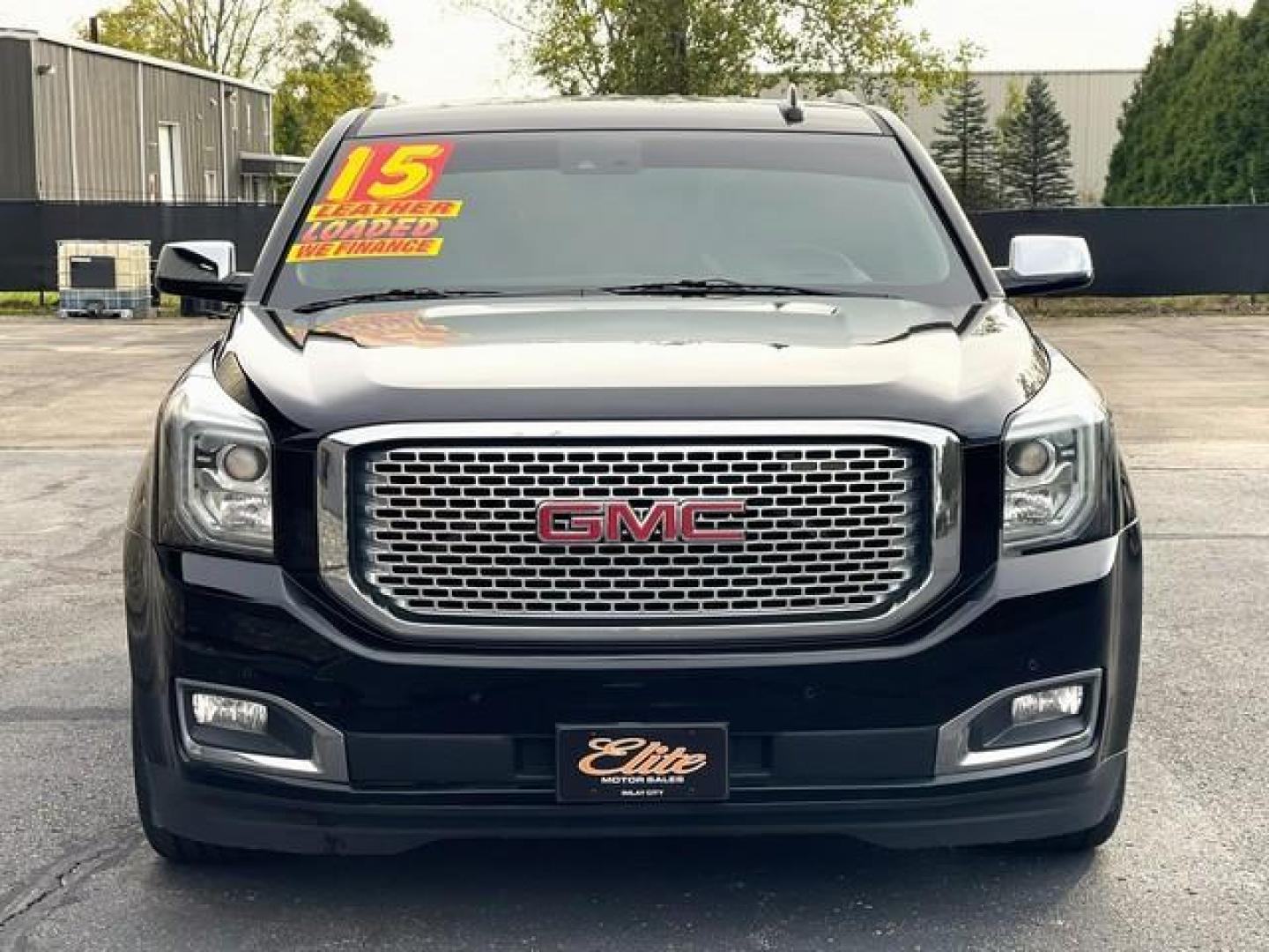 2015 BLACK GMC YUKON DENALI (1GKS2CKJ0FR) with an V8,6.2L(376 CID),OHV engine, AUTOMATIC transmission, located at 14600 Frazho Road, Warren, MI, 48089, (586) 776-3400, 42.485996, -82.974220 - Photo#3