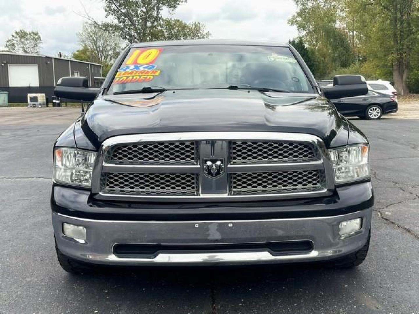 2010 BLACK DODGE RAM 1500 (1D7RV1CT8AS) with an V8,5.7L(345 CID),OHV engine, AUTOMATIC transmission, located at 14600 Frazho Road, Warren, MI, 48089, (586) 776-3400, 42.485996, -82.974220 - Photo#2