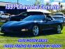 1997 BLACK CHEVROLET CORVETTE (1G1YY22G4V5) with an 5.7L V8 engine, AUTOMATIC transmission, located at 14600 Frazho Road, Warren, MI, 48089, (586) 776-3400, 42.485996, -82.974220 - Photo#0