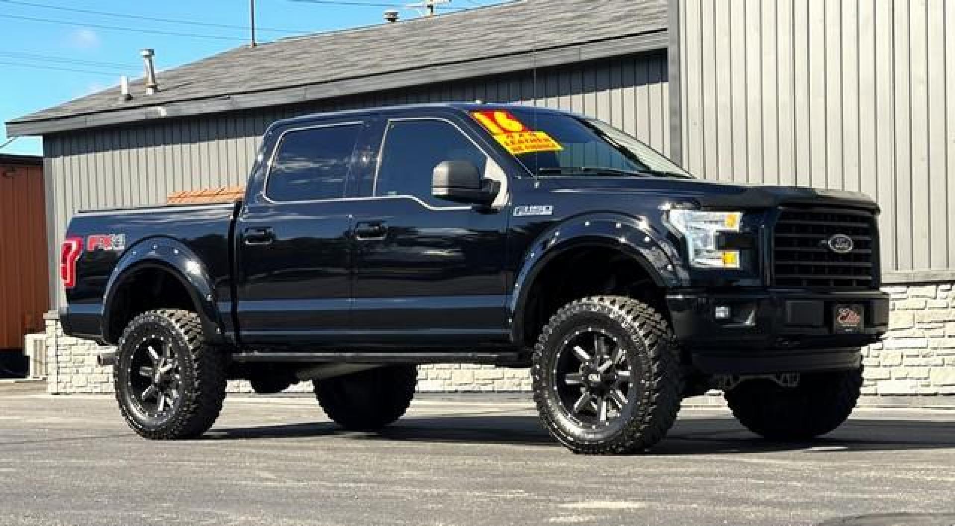 2016 BLACK FORD F-150 (1FTEW1EF7GF) with an V8,5.0L(302 CID),DOHC engine, AUTOMATIC transmission, located at 14600 Frazho Road, Warren, MI, 48089, (586) 776-3400, 42.485996, -82.974220 - Photo#5