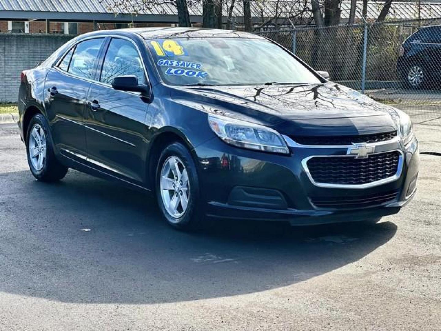 2014 GREY CHEVROLET MALIBU (1G11B5SL1EF) with an L4,2.5L(153 CID),DOHC engine, AUTOMATIC transmission, located at 14600 Frazho Road, Warren, MI, 48089, (586) 776-3400, 42.485996, -82.974220 - Photo#2