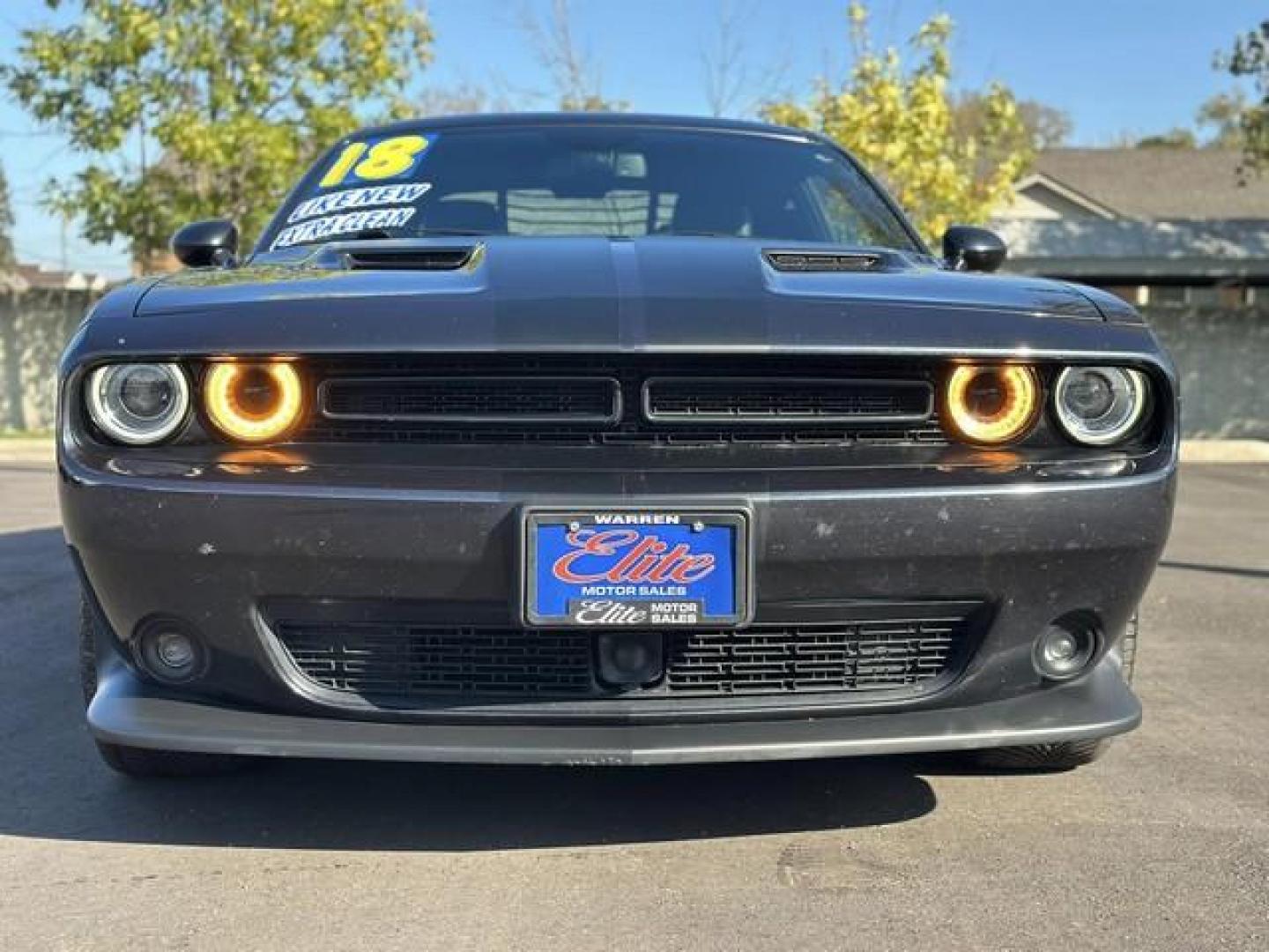 2018 MAXIMUM STEEL DODGE CHALLENGER (2C3CDZGG9JH) with an V6,3.6L(220 CID),DOHC engine, AUTOMATIC transmission, located at 14600 Frazho Road, Warren, MI, 48089, (586) 776-3400, 42.485996, -82.974220 - Photo#1