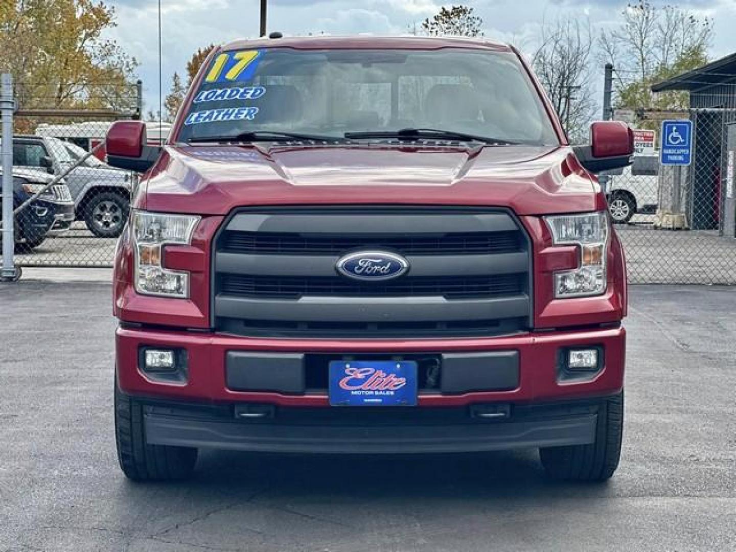 2017 RUBY RED METTALIC FORD F-150 (1FTEW1EF5HF) with an V8,5.0L(302 CID),DOHC engine, AUTOMATIC transmission, located at 14600 Frazho Road, Warren, MI, 48089, (586) 776-3400, 42.485996, -82.974220 - Photo#1