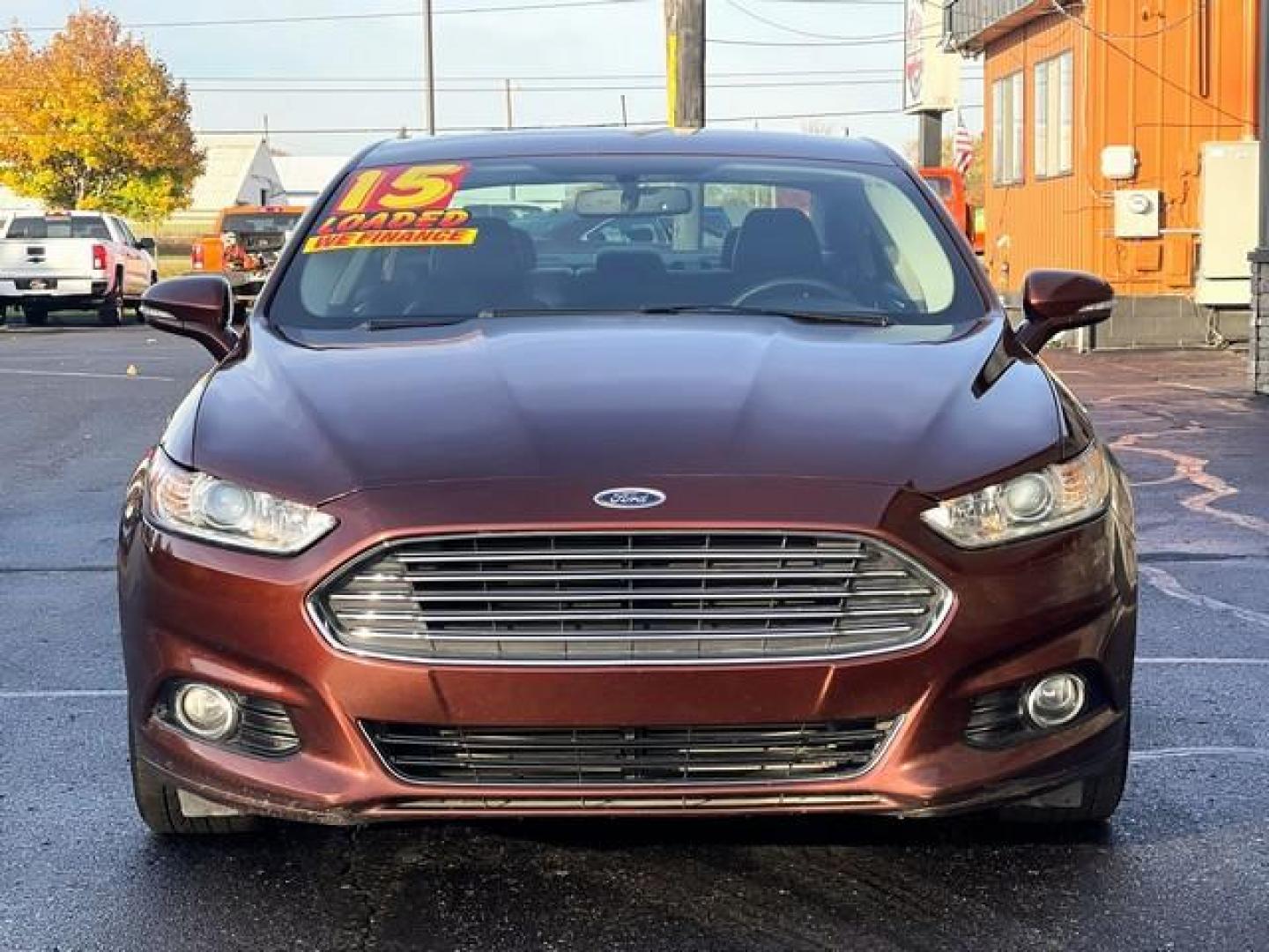 2015 BURGUNDY FORD FUSION (3FA6P0K95FR) with an L4,2.0L(122 CID),DOHC engine, AUTOMATIC transmission, located at 14600 Frazho Road, Warren, MI, 48089, (586) 776-3400, 42.485996, -82.974220 - Photo#3