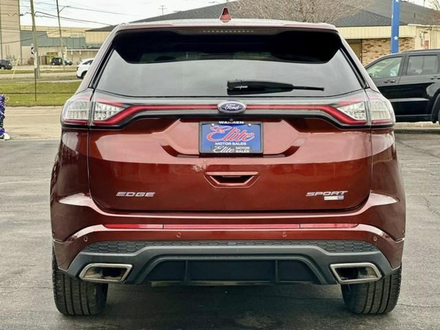 2016 BROWN FORD EDGE (2FMPK4AP4GB) with an V6,2.7L(164 CID),DOHC engine, AUTOMATIC transmission, located at 14600 Frazho Road, Warren, MI, 48089, (586) 776-3400, 42.485996, -82.974220 - Photo#5