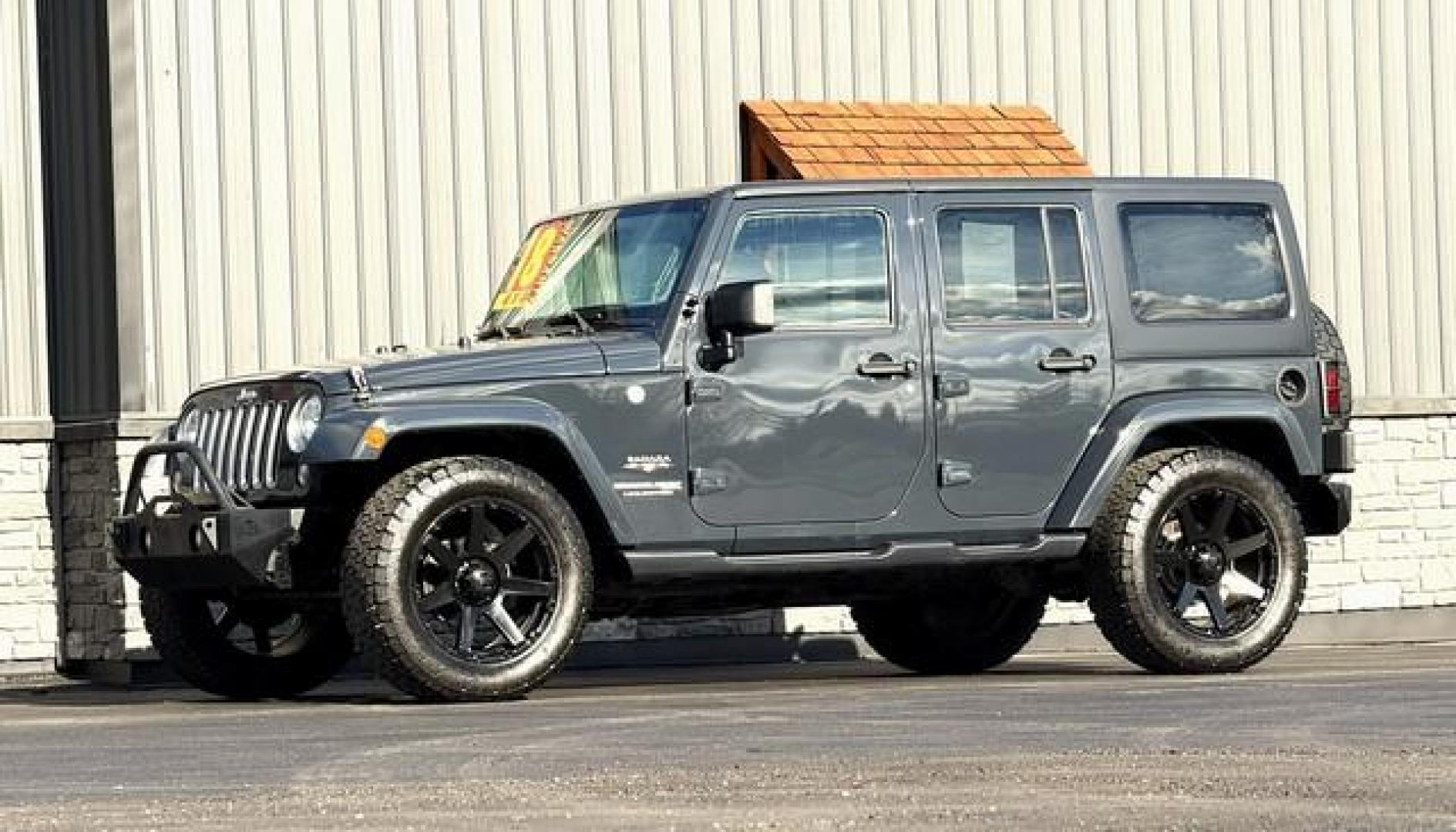 2018 RHINO JEEP WRANGLER (1C4BJWEG3JL) with an V6,3.6L(220 CID),DOHC engine, AUTOMATIC transmission, located at 14600 Frazho Road, Warren, MI, 48089, (586) 776-3400, 42.485996, -82.974220 - Photo#2