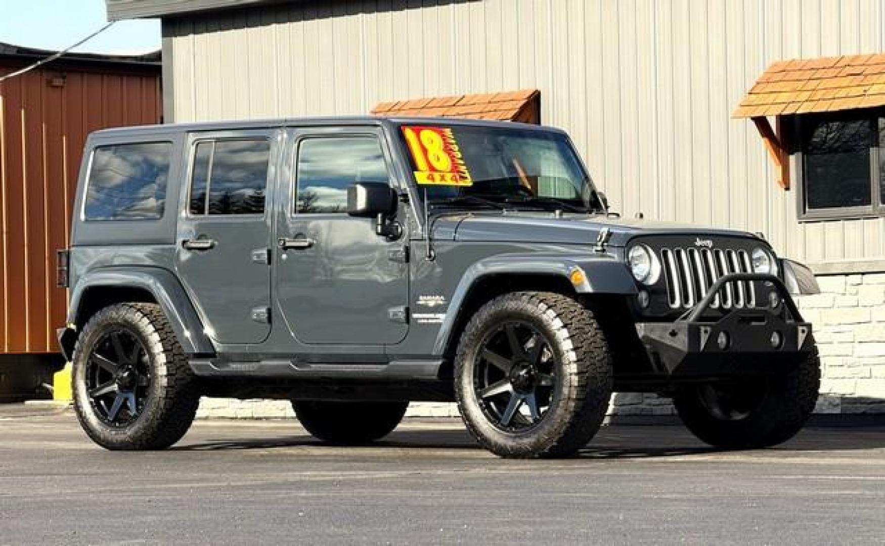 2018 RHINO JEEP WRANGLER (1C4BJWEG3JL) with an V6,3.6L(220 CID),DOHC engine, AUTOMATIC transmission, located at 14600 Frazho Road, Warren, MI, 48089, (586) 776-3400, 42.485996, -82.974220 - Photo#4