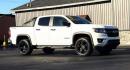 2018 WHITE CHEVROLET COLORADO (1GCGTCEN6J1) with an V6,3.6L(217 CID),DOHC engine, AUTOMATIC transmission, located at 14600 Frazho Road, Warren, MI, 48089, (586) 776-3400, 42.485996, -82.974220 - Photo#3