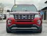 2016 RED FORD EXPLORER (1FM5K8D82GG) with an V6,3.5L(213 CID),DOHC engine, AUTOMATIC transmission, located at 14600 Frazho Road, Warren, MI, 48089, (586) 776-3400, 42.485996, -82.974220 - Photo#1