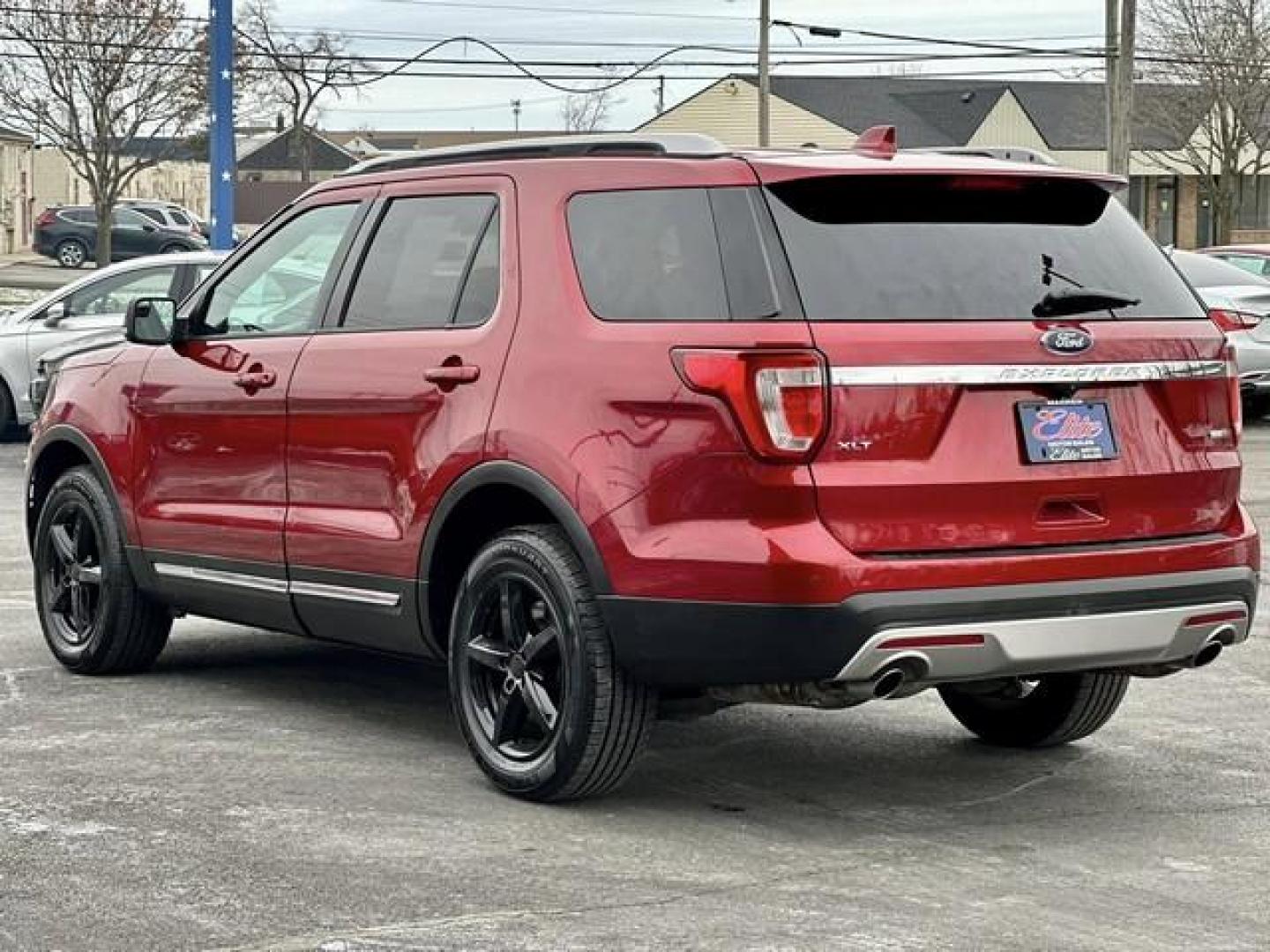 2016 RED FORD EXPLORER (1FM5K8D82GG) with an V6,3.5L(213 CID),DOHC engine, AUTOMATIC transmission, located at 14600 Frazho Road, Warren, MI, 48089, (586) 776-3400, 42.485996, -82.974220 - Photo#6