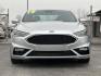 2017 SILVER FORD FUSION (3FA6P0VP0HR) with an V6,2.7L(164 CID),DOHC engine, AUTOMATIC transmission, located at 14600 Frazho Road, Warren, MI, 48089, (586) 776-3400, 42.485996, -82.974220 - Photo#1