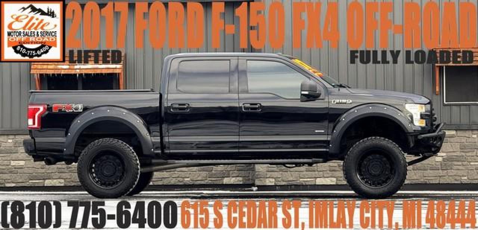 2017 BLACK FORD F-150 (1FTEW1EP2HF) with an V6,2.7L(164 CID),DOHC engine, AUTOMATIC transmission, located at 14600 Frazho Road, Warren, MI, 48089, (586) 776-3400, 42.485996, -82.974220 - Photo#0