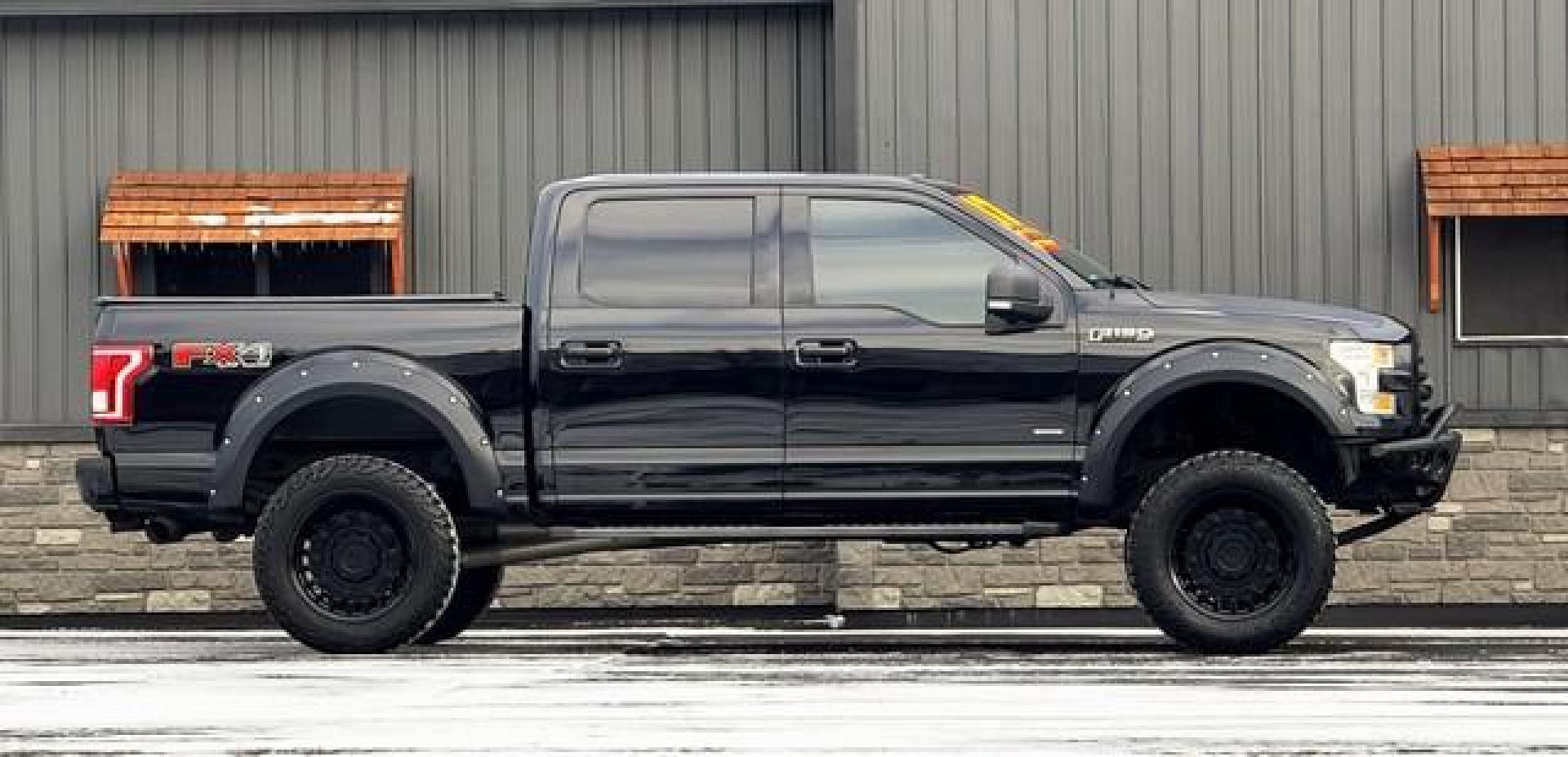 2017 BLACK FORD F-150 (1FTEW1EP2HF) with an V6,2.7L(164 CID),DOHC engine, AUTOMATIC transmission, located at 14600 Frazho Road, Warren, MI, 48089, (586) 776-3400, 42.485996, -82.974220 - Photo#6