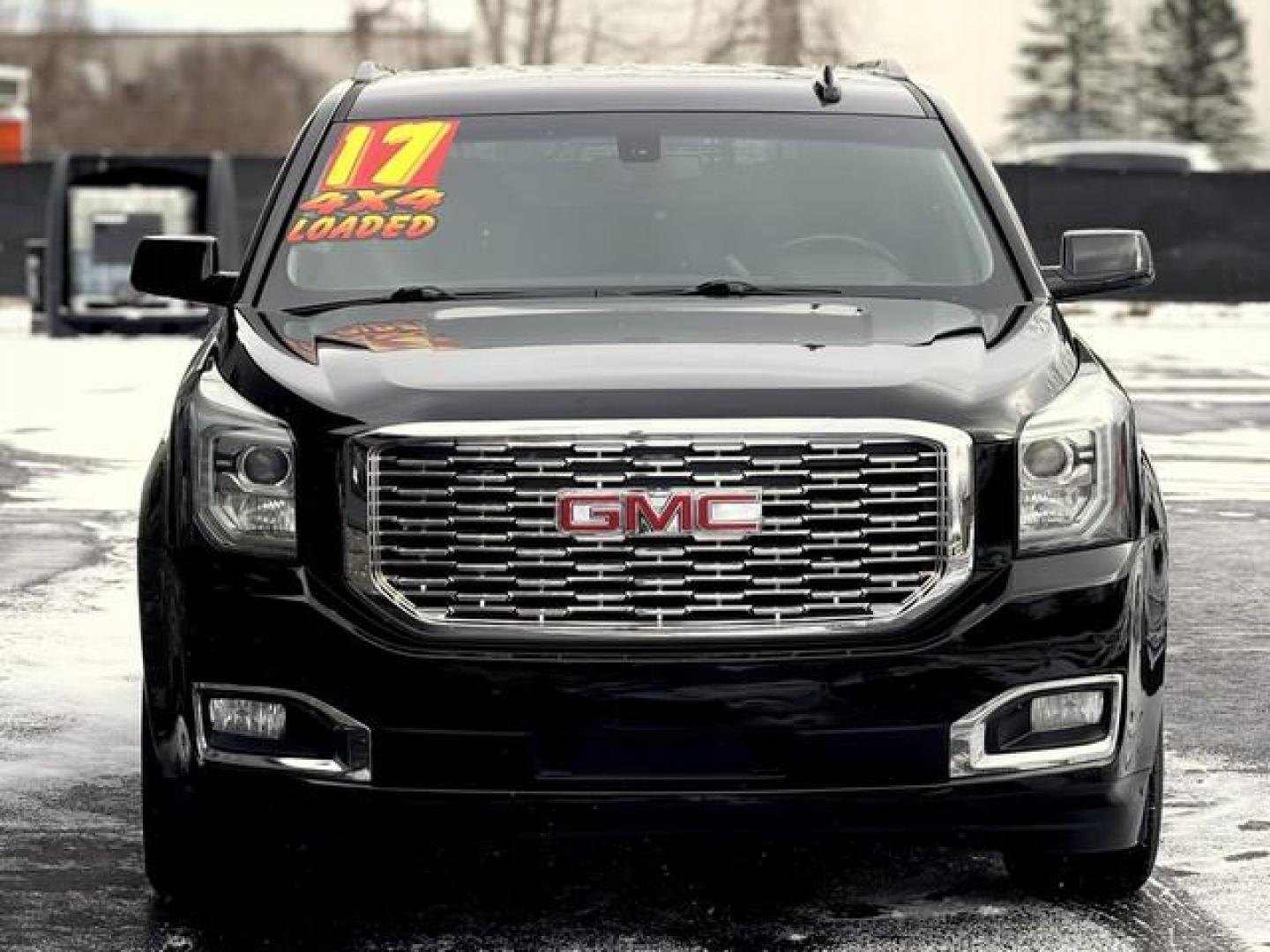 2017 BLACK GMC YUKON (1GKS2AKC1HR) with an V8,5.3L(325 CID),OHV engine, AUTOMATIC transmission, located at 14600 Frazho Road, Warren, MI, 48089, (586) 776-3400, 42.485996, -82.974220 - Photo#3