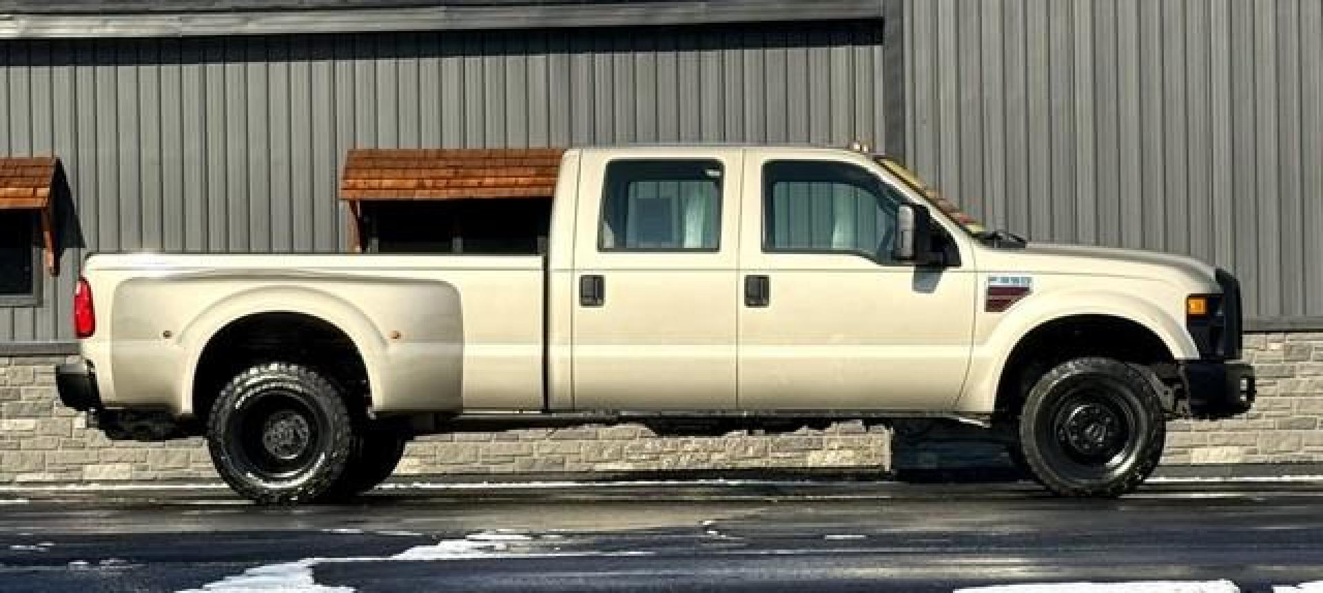 2008 TAN FORD F-350 SUPER DUTY (1FTWW33R58E) with an V8,6.4L(391 CID),OHV engine, AUTOMATIC transmission, located at 14600 Frazho Road, Warren, MI, 48089, (586) 776-3400, 42.485996, -82.974220 - Photo#5