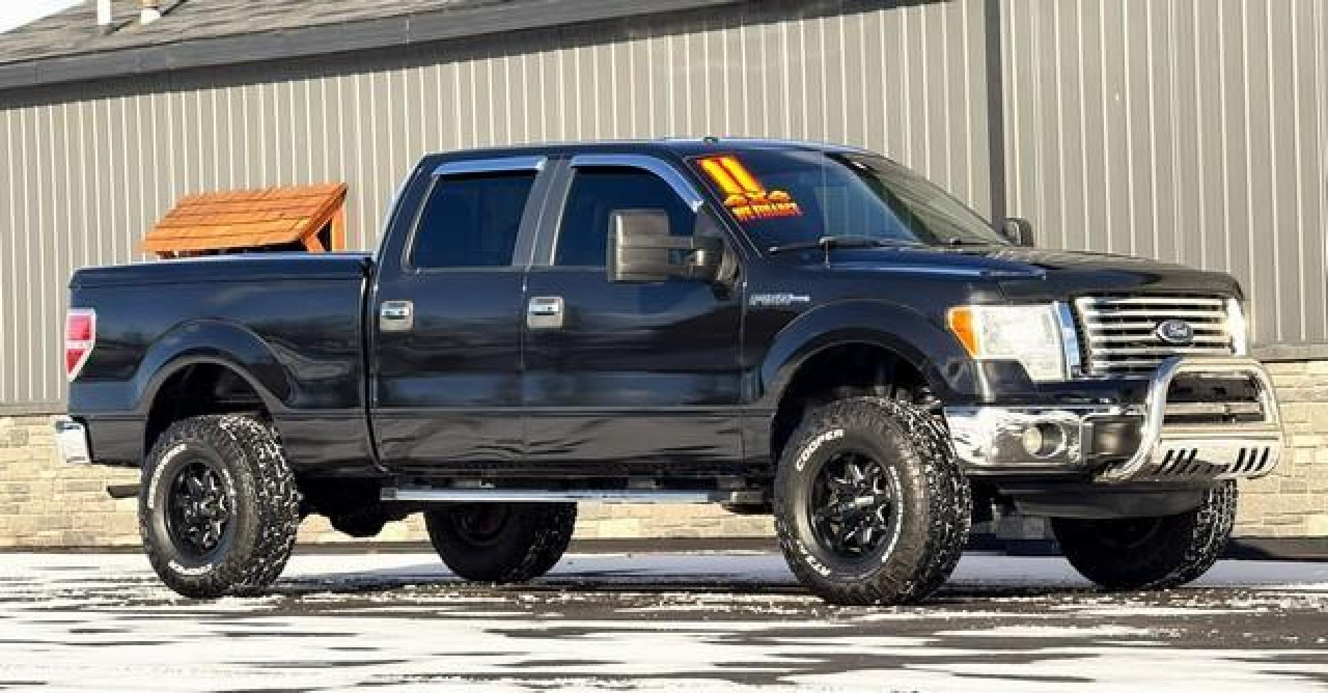 2011 BLACK FORD F-150 (1FTFW1EF1BF) with an V8,5.0L(302 CID),DOHC engine, AUTOMATIC transmission, located at 14600 Frazho Road, Warren, MI, 48089, (586) 776-3400, 42.485996, -82.974220 - Photo#5